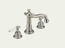 Delta Victorian: Two Handle Widespread Lavatory Faucet - 3555-SSLHP