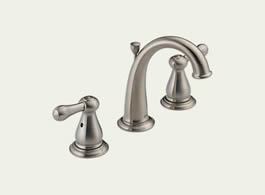 Delta Leland: Two Handle Widespread Lavatory Faucet - 3575-SS