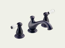 Delta Leland: Two Handle Widespread Lavatory Faucet - 3578-RBLHP
