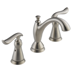 Delta 3594-SSMPU-DST Linden: Two Handle Widespread Lavatory Faucet, Stainless