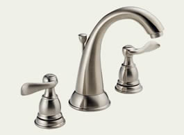 Delta Foundations Windemere: Two Handle Widespread Lavatory Faucet - 35996LF-BN