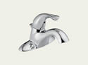 Delta 520-PPU-DST Delta Classic: Single Handle Centerset Bathroom Faucet