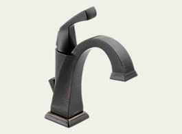 Delta 551-RB-DST Dryden: Single Handle Lavatory Faucet, Venetian Bronze