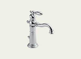 Delta Victorian: Single Handle Centerset Lavatory Faucet - 555