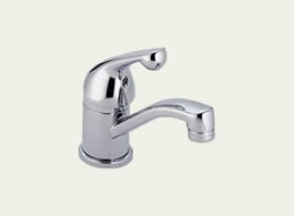 Delta: Single Handle Centerset Specialty Faucet - Less Pop-Up - 570-WF