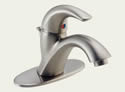 Delta 583LF-SSWF Classic: Single Handle Lavatory Faucet, Stainless
