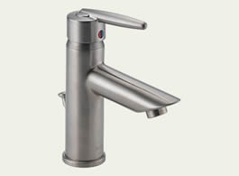 Delta Grail: Single Handle Centerset Lavatory Faucet - 585LF-SSMPU