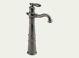 Delta Victorian: Single Handle Centerset Lavatory Faucet With Riser - Less Pop-Up - 755LF-PT