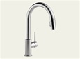 Delta 9159-AR-DST Trinsic: Single Handle Pull-Down Kitchen Faucet, Arctic Stainless