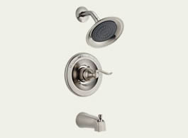 Delta BT14496-SS Foundations: Monitor 14 Series Tub & Shower Trim, Stainless