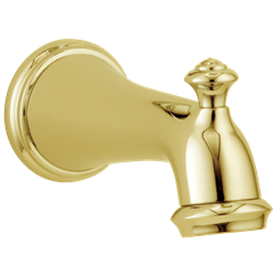 Delta RP34357PB Victorian: Tub Spout - Pull-Up Diverter, Polished Brass