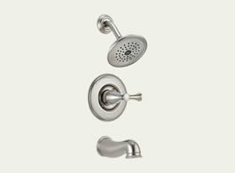 Delta Lockwood: Monitor 14 Series Tub And Shower Trim - Less Handle - T14440-SSLHP
