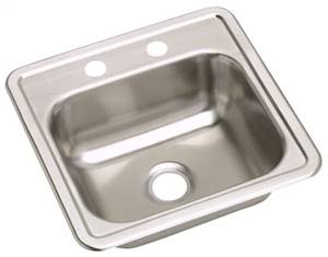 Elkay - DE115152 - Dayton Sink Bowl - 2 Holes Drilled for Faucet