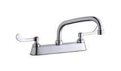 Elkay LK810AT08T4 - 8-inch Center Deck Mounted, Concealed Widespread Faucet