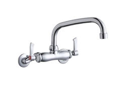 Elkay LK945AT08L2T - Adjustable Wall Mounted Commercial Faucet with 8-inch Spout