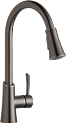 Elkay LKGT3031AS - Gourmet Single Handle Pull-Down Kitchen Faucet, Antique Steel