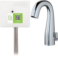 Chicago Faucets EQ-C21A-45ABCP Lav Faucet Eq Ir Gn Sh Aclp Ds Ext 1070