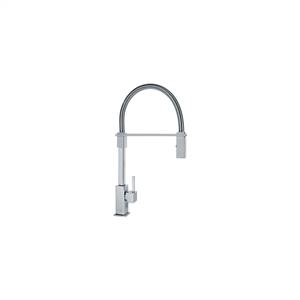 Franke FF2800 Planar 8 Series Pull-Down Kitchen Faucet With Side Lever, Polished Chrome