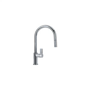 Franke FFP3100 Ambient Series Pull-Down Kitchen Faucet With Side Lever, Polished Chrome