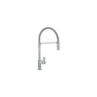 Franke FFPD3180 Ambient Series Pull-Down Kitchen Faucet With Side Lever, Satin Nickel