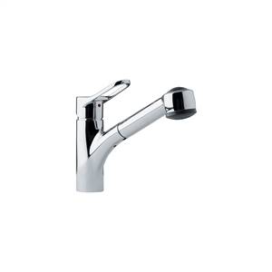 Franke FFPS200 Mambo Series Single Handle Pull-Out Kitchen Faucet, Polished Chrome