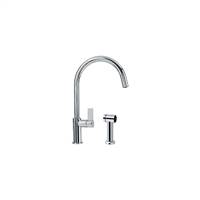 Franke FFS3100 Ambient Series Arc Spout With Side Lever And Side Spray, Polished Chrome