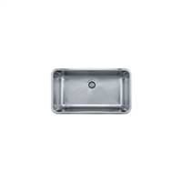 Franke GDX11031 Grande Series 32 3/4" Single Basin Undermount Sink, Stainless Steel 