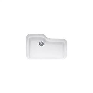 Franke ORK110WH 29 7/8" Single Basin Undermount Kitchen Sink Fireclay - White