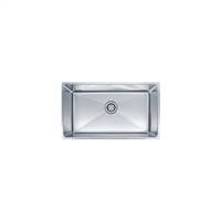 Franke PSX1103010 Professional Series 31-7/8" X 18-1/8" Single Bowl Undermount Sink, Stainless Steel