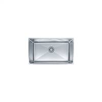 Franke PSX110309 Professional Series 31-7/8" X 18-1/8" Single Bowl Undermount Sink, Stainless Steel