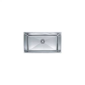 Franke PSX1103310 Professional Series 34" X 17-5/8" Single Bowl Undermount Sink, Stainless Steel