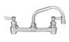 Fisher - 13234 - 8-inch Backsplash Mounted Faucet - 6-inch Swivel Spout