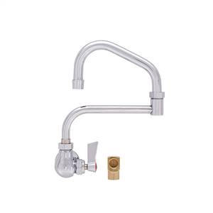 Fisher 20354 - SINGLE WALL WITH NIPPLE & ELBOW FAUCET WITH 8-inch SWING SPOUT & 7-inchDJ