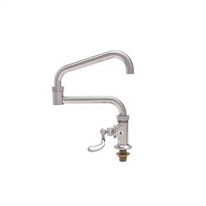 Fisher 21547 - 3/4-inch SINGLE DECK WITH WRIST HANDLE FAUCET WITH 10-inch SWING SPOUT & 10-inch DJ