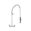 Fisher - 2210-WB - Spring Style Pre-Rinse Faucet - 8-inch Adjustable Wall Mounted, Wall Bracket