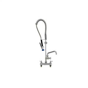 Fisher 25003 - 3/4-inch SPRING PRERINSE WITH 8-inch DECK CONTROL VALVE, 16-inch RISER, 36-inchHOSE, WALL BRACKET, ULTRA SPRAY VALVE & ADDON FAUCET WITH 10-inch SWING SPOUT