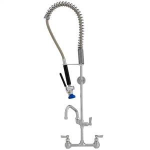 Fisher 29882 - SPRING PRERINSE WITH 8-inch ADJ WALL CONTROL VALVE, 16-inch RISER, 30-inchHOSE, WALL BRACKET, ULTRA SPRAY VALVE, ADDON FAUCET WITH 6-inch SWINGSPOUT & INLINE VACUUM BREAKER