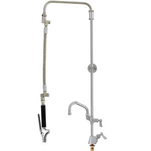 Fisher 31194 - ULTRA GLASS FILLER WITH SINGLE DECK CONTROL VALVE, 25-inch RISER, 12-inchHOSE, WALL BRACKET, GLASS FILLER VALVE & ADDON FAUCET WITH 6-inch SWING SPOUT