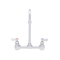 Fisher - 3256 - 8-inch Adjustable Wall Mounted Faucet - 12-inch Rigid Gooseneck Spout