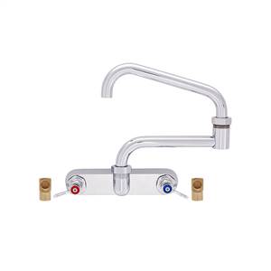 Fisher - 45071 - 3/4-inch Faucet - 8-inch Backsplash Mounted - 24-inch Double Swing Spout