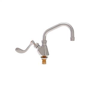 Fisher - 45594 - Single Deck Mount Faucet - 8-inch Swivel Spout, Wristblade Handles