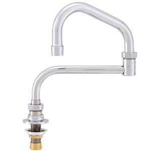 Fisher - 46701 - Single Hole Deck Mount Faucet - 13-inch Double Swing Spout