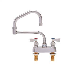 Fisher - 47805 - 4-inch Deck Mounted Faucet - 13-inch Double Swing Spout