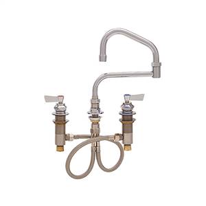 Fisher - 47902 - Widespread Faucet - 19-inch Double Swing Spout