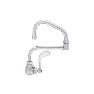 Fisher - 48577 - Single Hole Wall Mounted Faucet - 19-inch Double Swing Spout, Wristblade Handles