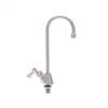 Fisher - 58149 - Single Deck Mounted Faucet, 12-inch Gooseneck Spout and Lever Handles 