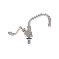 Fisher - 58181 - Single Deck Mounted Faucet, 6-inch Swing Spout and Wrist Handles 