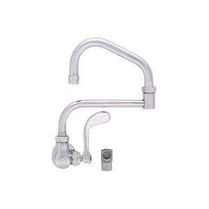 Fisher - 58858 - Single Wall, 17-inch Double Jointed Swing Spout and Wrist Handles 