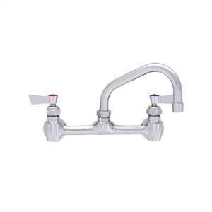 Fisher - 61220 - 8” Wall Mounted Faucet with Concentrics, 6-inch Swing Spout and Lever Handles