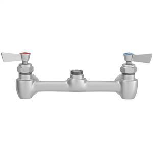 Fisher - 61611 - 8” Wall Body with Concentrics & EZ Install Adapters, Rigid Spout and Lever Handles 